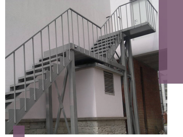 Монтаж пожарных лестниц под ключ в Королёве с гарантией качества