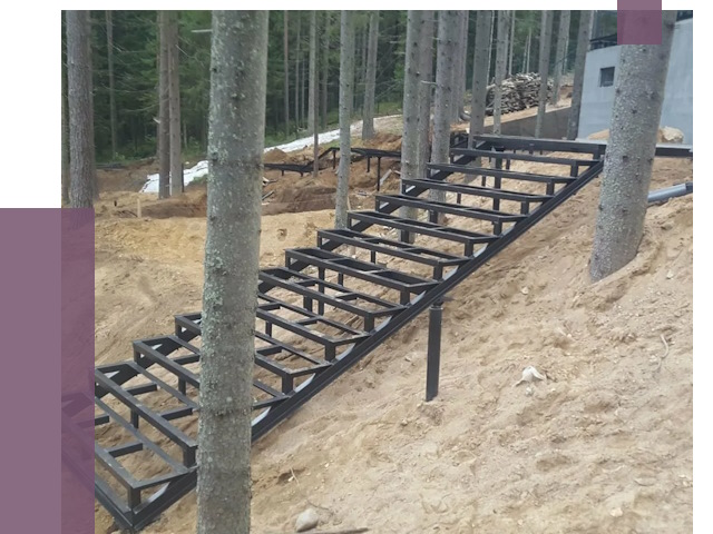 Монтаж металлических лестниц в Королёве от 13776 руб. 