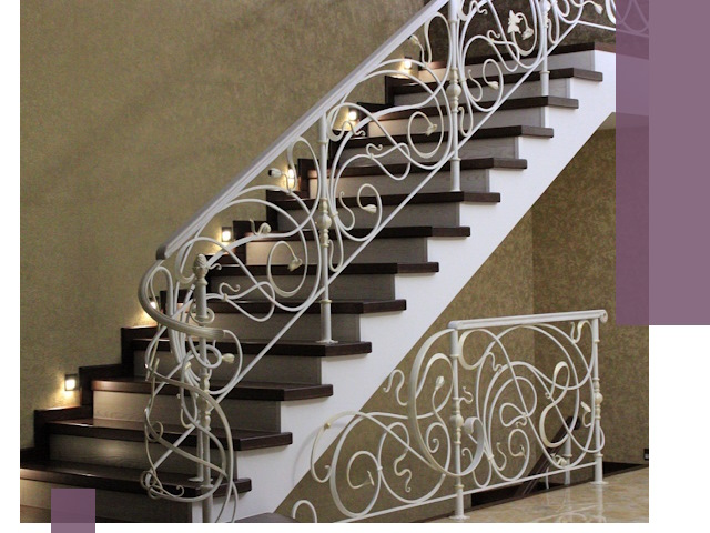 Кованые лестницы под ключ в Королёве — изготовление и монтаж