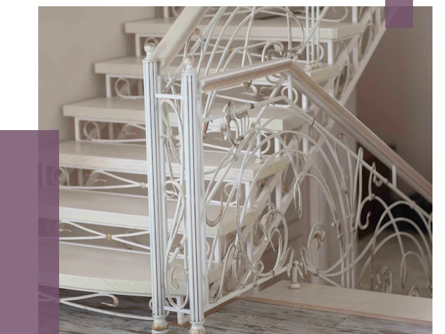 Изготовление кованых лестниц на заказ в Королёве от 88375 руб. | ПРОЛЁТ-Кор
