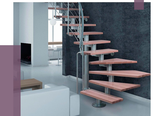 Модульные лестницы в Королёве от 17155 руб. — купить в ПРОЛЁТ-Кор