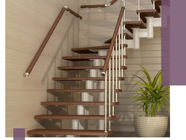 Изготовление модульных лестниц под ключ в Королёве