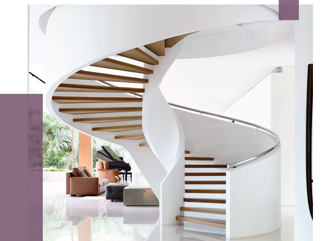 Винтовые лестницы в Королёве под ключ от 49386 руб. | ПРОЛЁТ-Кор