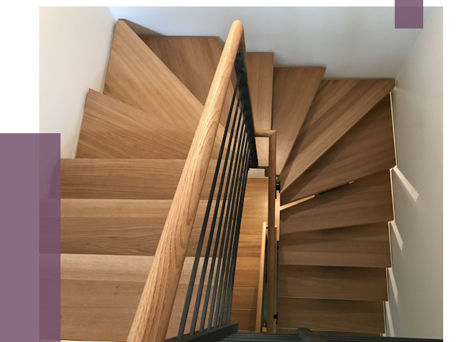 П-образные лестницы в Королёве под ключ от 49386 руб. | ПРОЛЁТ-Кор