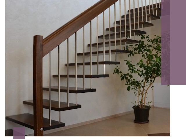 Лестницы на больцах под ключ в Королёве – изготовление и монтаж