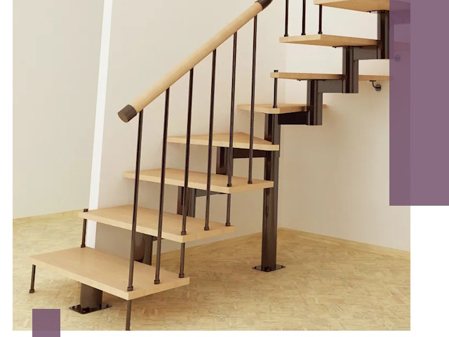 Монтаж лестниц на больцах в Королёве — быстро и надежно