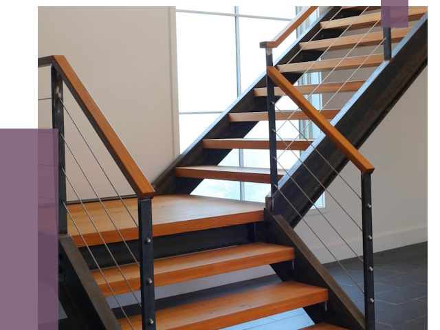 Изготовление лестниц на металлокаркасе в Королёве от 19234 руб. | ПРОЛЁТ-Кор