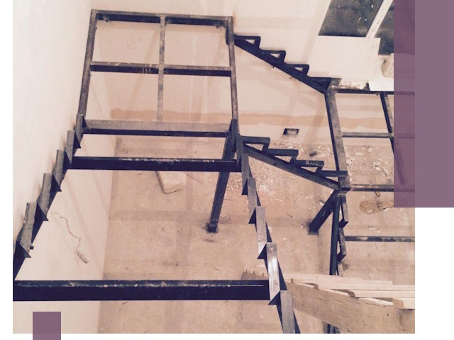 Монтаж лестниц на металлокаркасе в Королёве быстро и качественно