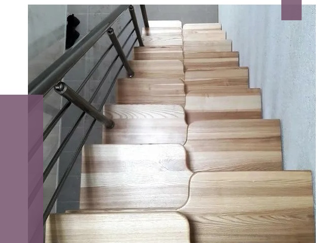 Лестницы гусиный шаг в Королёве от 13256 руб. под ключ | ПРОЛЁТ-Кор