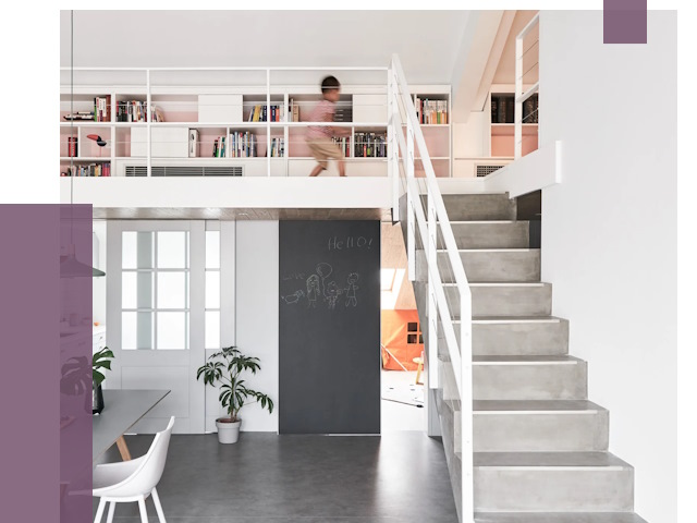 Лестницы для двухуровневой квартиры в Королёве от 179348 руб. | ПРОЛЁТ-Кор