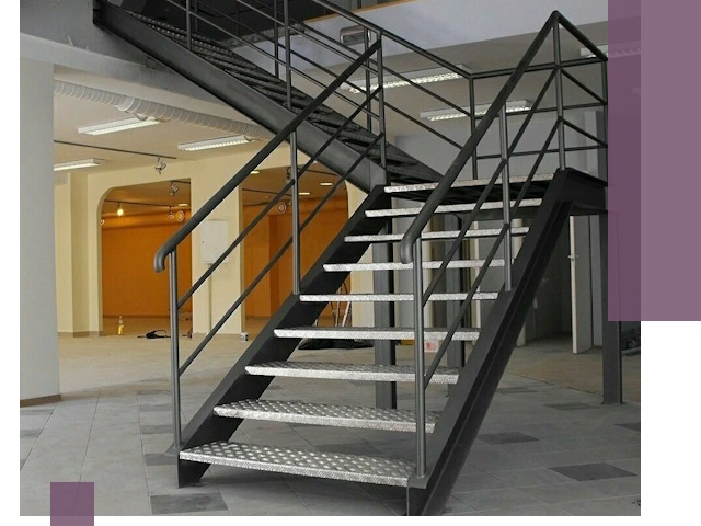 Лестницы для офиса в Королёве: изготовление, монтаж, демонтаж