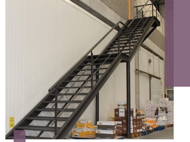 Лестницы для производства в Королёве — изготовление и монтаж