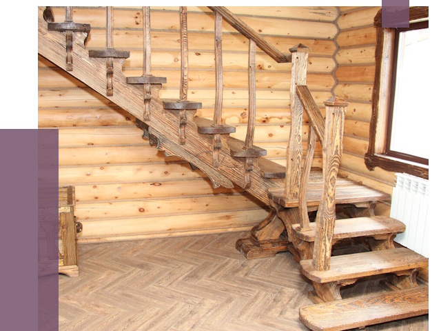 Лестницы в баню в Королёве от 19442 руб. — изготовление | ПРОЛЁТ-Кор