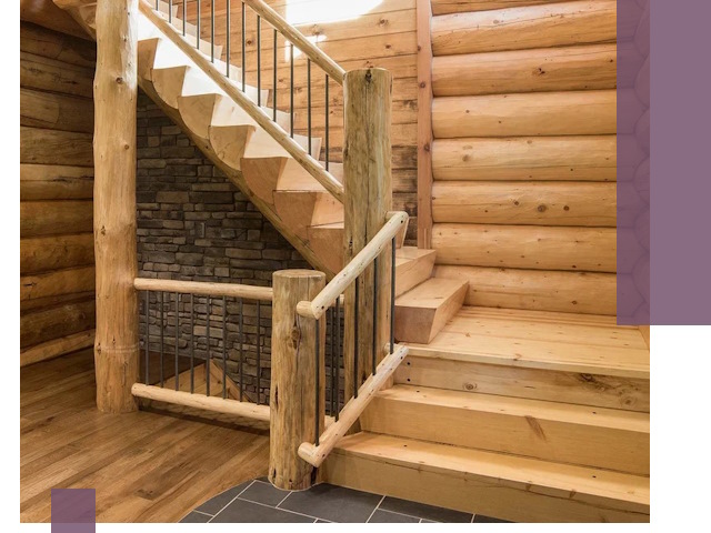 Лестницы в баню под заказ и профессиональный монтаж в Королёве