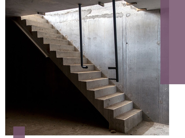 Изготовление и монтаж лестниц в подвале в Королёве