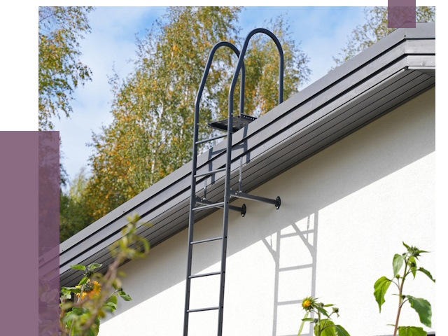 Лестницы на крышу в Королёве от 19442 руб. — монтаж и монтаж ПРОЛЁТ-Кор