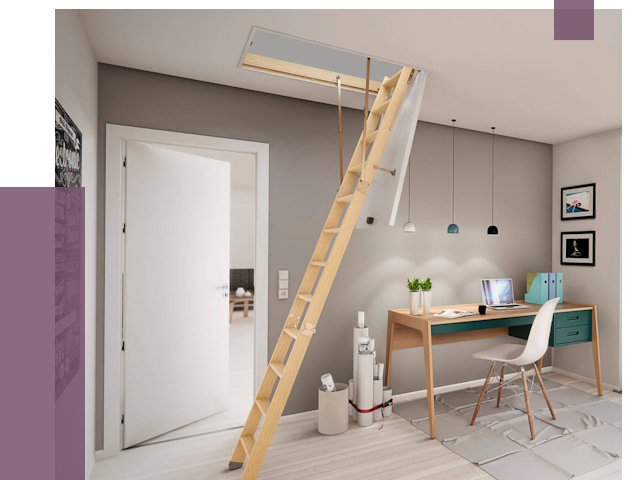 Чердачные лестницы в Королёве — от 14816 руб. | ПРОЛЁТ-Кор