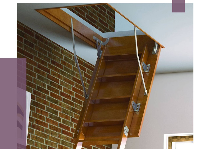 Установка чердачной лестницы в Королёве от 7954 руб. | ПРОЛЁТ-Кор