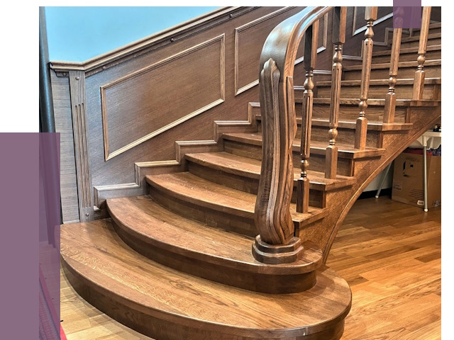 Дубовые лестницы под ключ в Королёве от 179348 руб. — ПРОЛЁТ-Кор