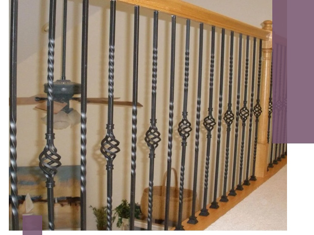 Изготовление и монтаж кованных перил в Королёве под ключ