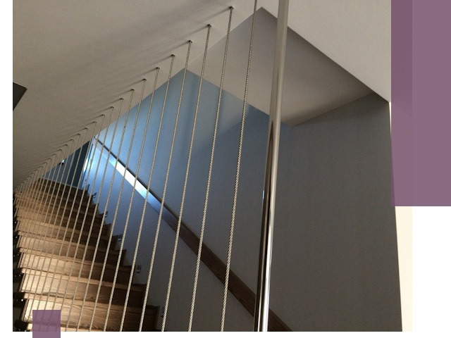 Тросовые перила под ключ в Королёве — производство и монтаж