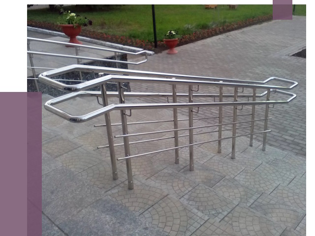 Перила для инвалидов в Королёве от 7715 руб. под ключ | ПРОЛЁТ-Кор