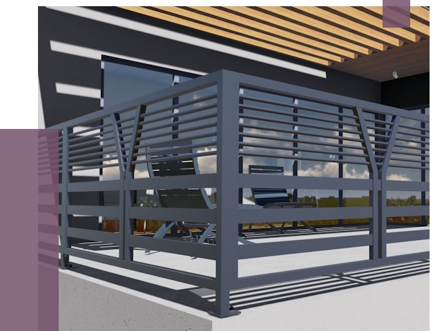 Изготовление балконных ограждений в Королёве от 10917 руб. | ПРОЛЁТ-Кор