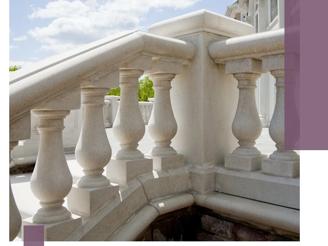 Балюстрады из металла и камня под ключ в Королёве