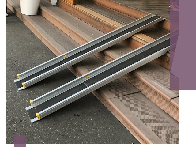 Телескопические пандусы под ключ в Королёве — изготовление и монтаж