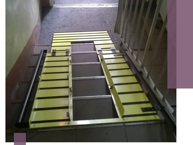 Профессиональный монтаж пандуса в подъезд в Королёве