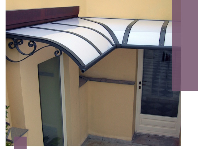 Монтаж козырьков любой сложности в Королёве под ключ