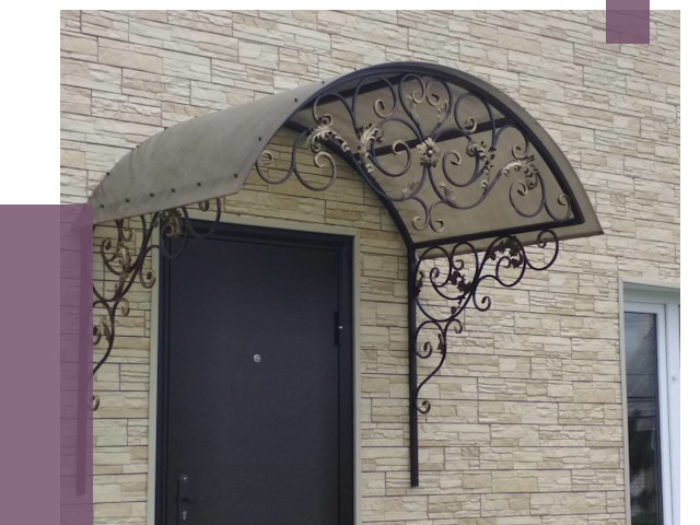 Ремонт козырьков в Королёве от 7538 руб.  | ПРОЛЁТ-Кор