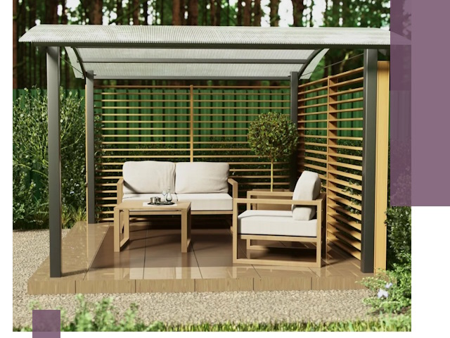 Навесы для дачи в Королёве: изготовление, монтаж и демонтаж