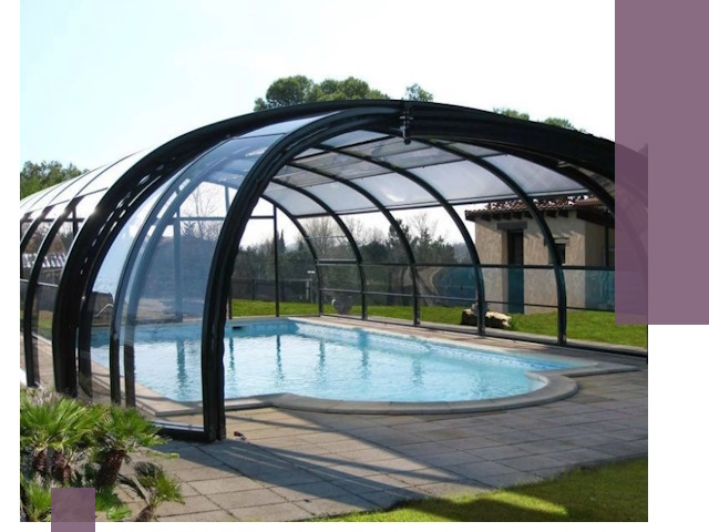 Навесы для бассейна в Королёве: изготовление и монтаж под ключ