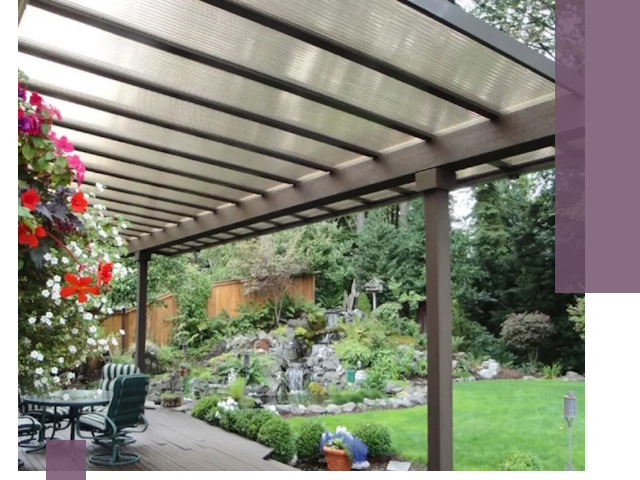 Навесы из поликарбоната под ключ в Королёве быстро и надёжно