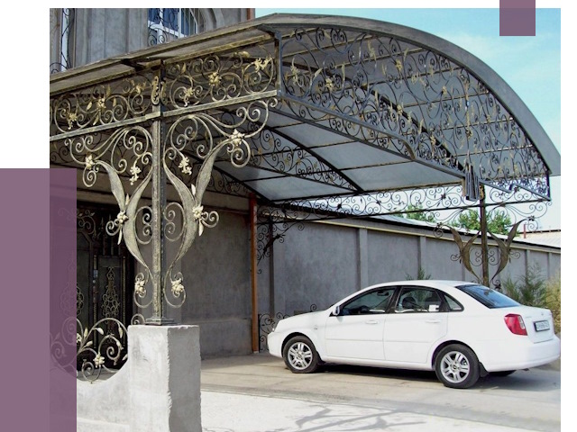 Кованые навесы в Королёве от 14816 руб. | ПРОЛЁТ-Кор
