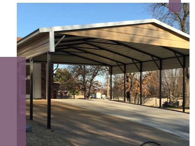 Двускатные навесы в Королёве от 8162 руб.  | ПРОЛЁТ-Кор