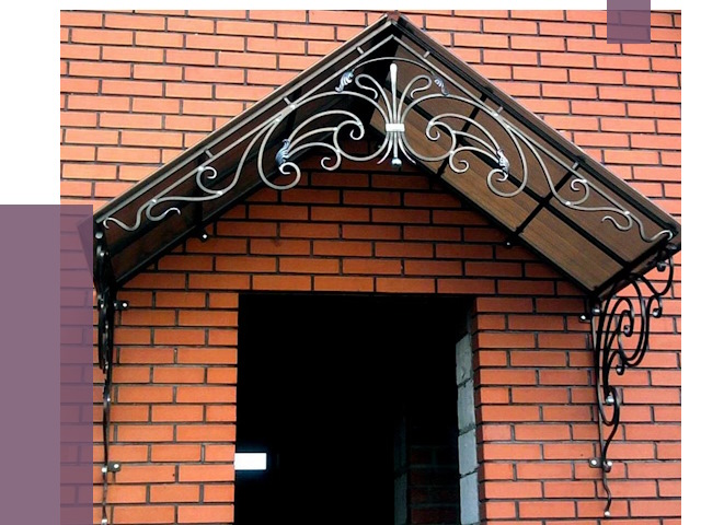 Металлические козырьки в Королёве от 10865 руб. 