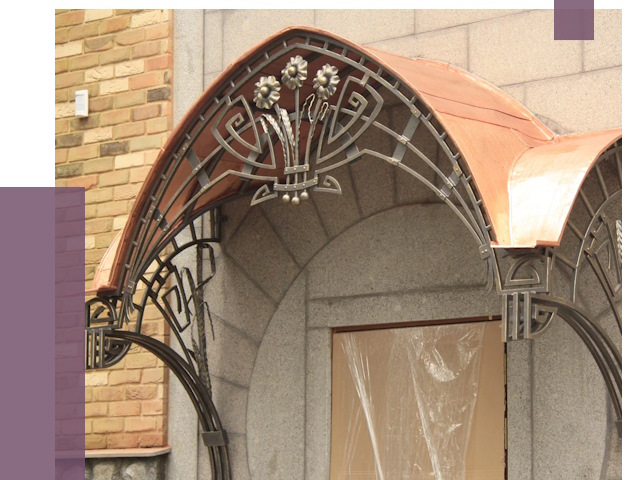 Арочные козырьки в Королёве от 14816 руб. 