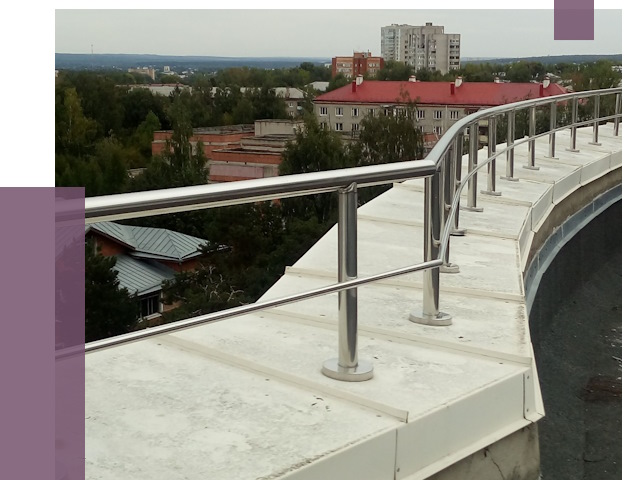 Парапеты и ограждения кровли в Королёве от 5043 руб.