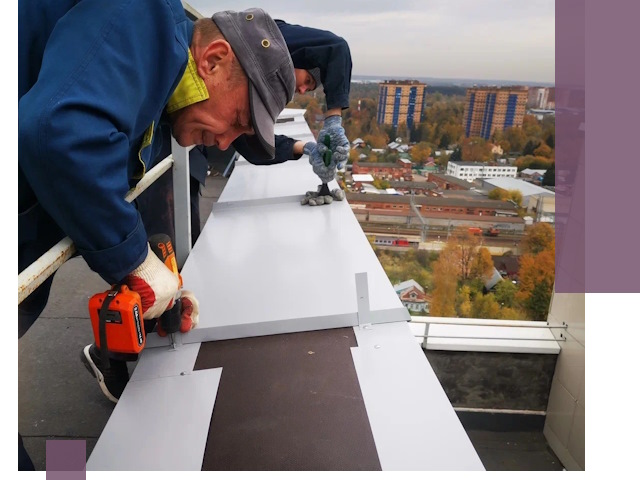 Монтаж парапетов в Королёве — установка прочных металлических ограждений