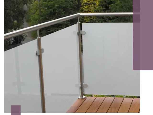 Алюминиевые парапеты для балконов и террас в Королёве