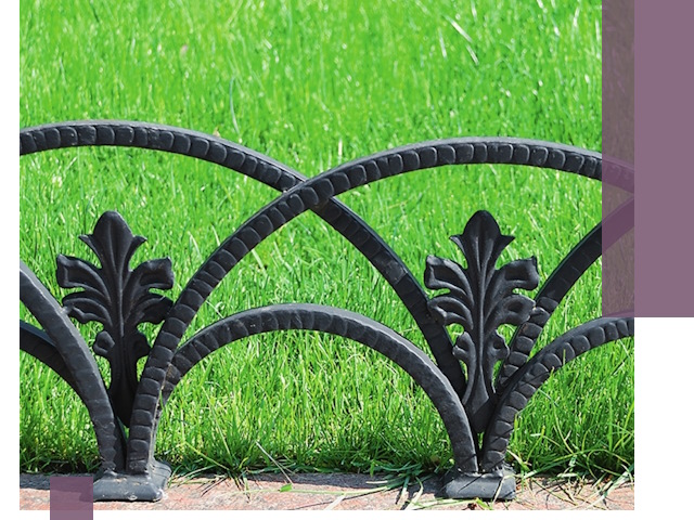 Декоративные металлические бордюры под ключ в Королёве