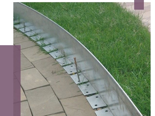 Металлические бордюры для тротуаров в Королёве от 8837 руб.