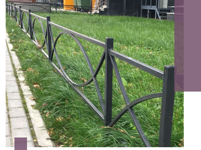Газонные ограждения из металла в Королёве — монтаж и продажа