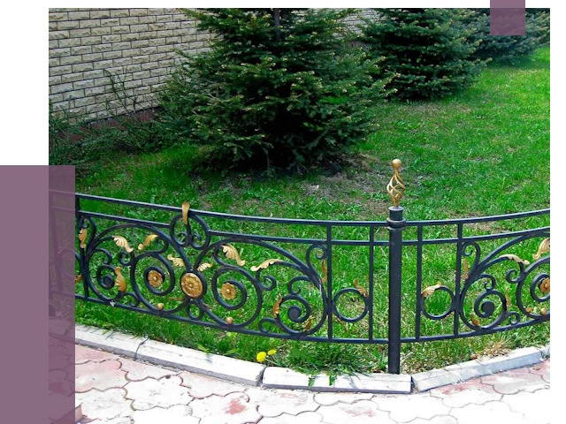 Кованые газонные ограждения в Королёве от 7746 руб. — ПРОЛЁТ-Кор