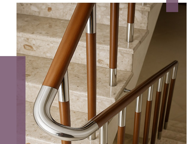 Монтаж поручней в Королёве от 9877 руб. монтаж под ключ | ПРОЛЁТ-Кор