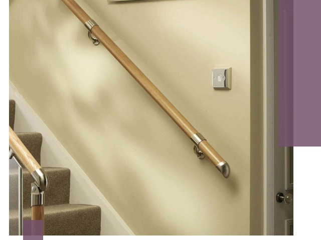 Монтаж пристенных поручней профессионально в Королёве