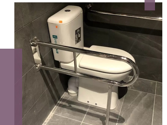 Поручни для санузлов в Королёве от 4367 руб. | ПРОЛЁТ-Кор