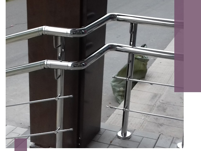 Монтаж поручней из нержавеющей стали в Королёве качественно и быстро